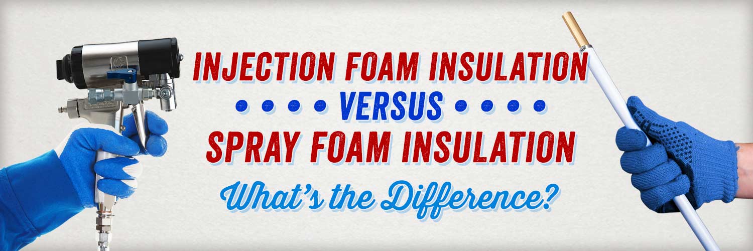 What's the Difference Between Injection Foam and Spray Foam